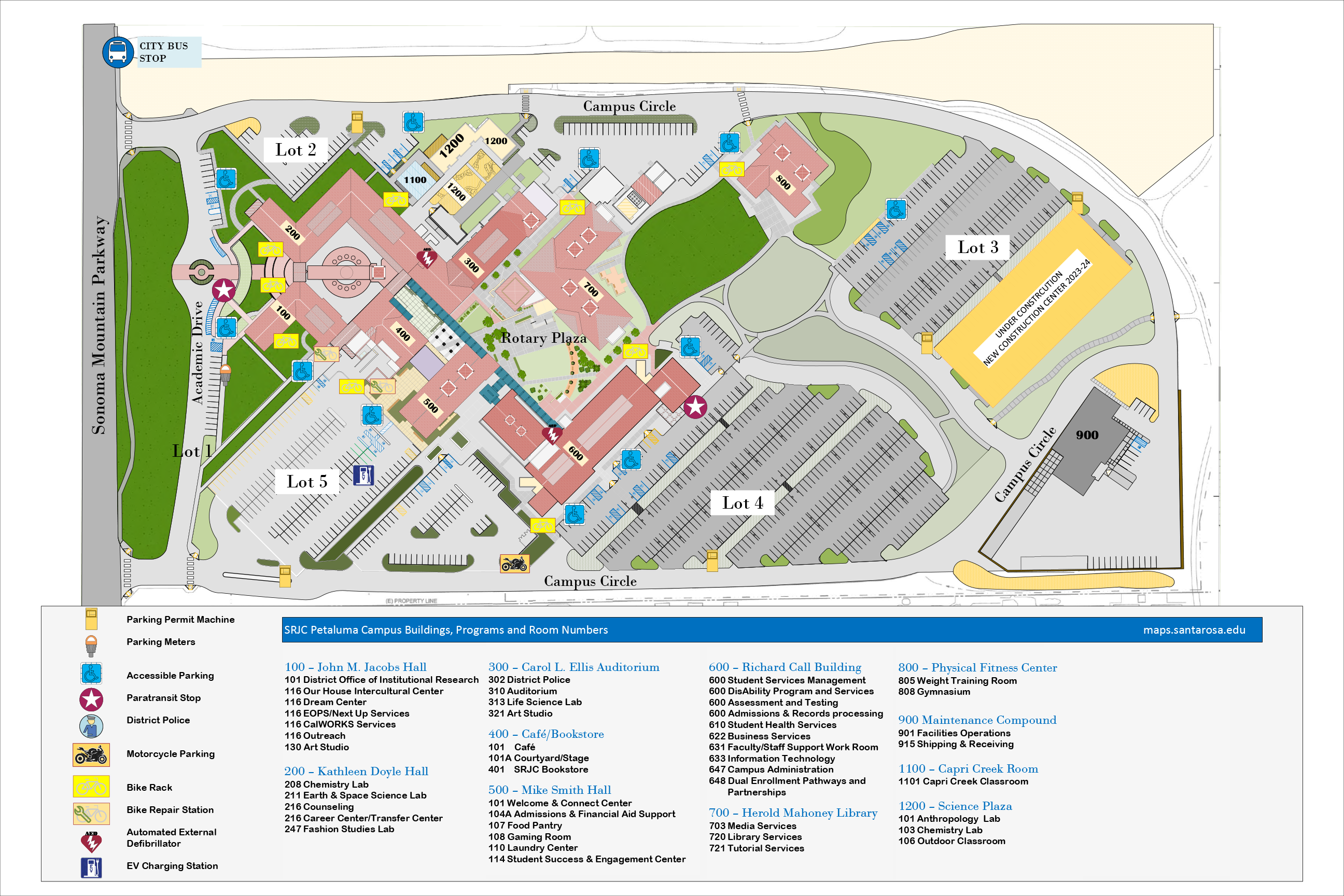 Petaluma Campus Maps Web Spring 2023 12 08 22 